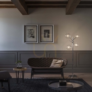 Állólámpa Ideallux Equinoxe PT4 króm üveg-fém 4xG4 348285 small 3