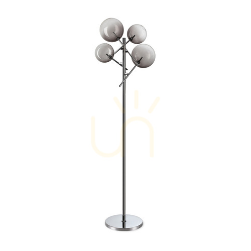 Jelölje be Állólámpa Ideallux Equinoxe PT4 króm-füst üveg 4xG4 348292