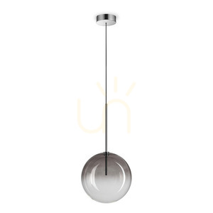 Függőlámpa Ideallux Equinoxe SP1 D25 fumé sfumato króm 25 cm 345376 small 0