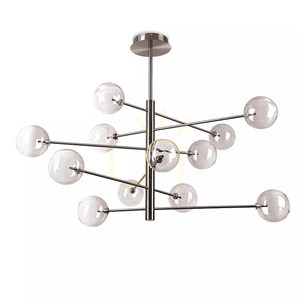 Függőlámpa Ideallux Equinoxe SP12 Fumé Sfumato króm üveg 345390 small 1