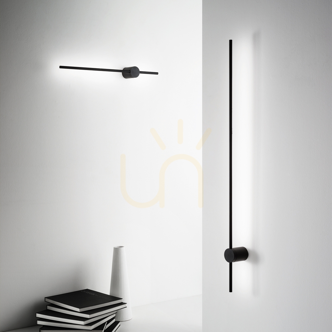 Kilátás Fali lámpa Ideallux ESSENCE fekete LED 19W 4000K 115 cm 341026 Fali lámpa Ideallux ESSENCE fekete LED 19W 4000K 115 cm 341026