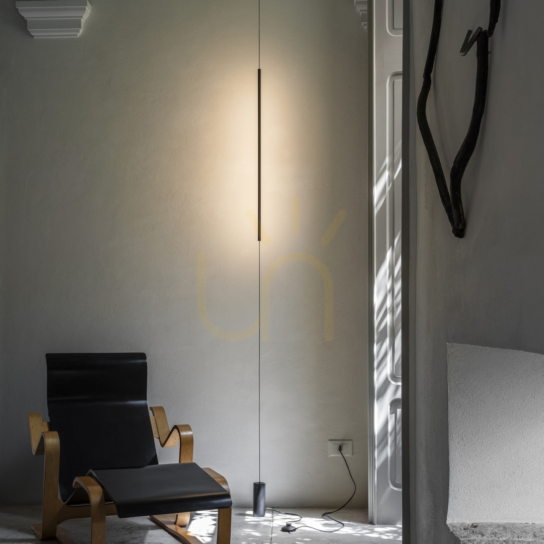 Kilátás Állólámpa Ideallux Essence FILO PT NERO fekete LED 16,5W 2700K 341125 Állólámpa Ideallux Essence FILO PT NERO fekete LED 16,5W 2700K 341125