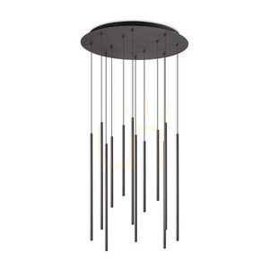 Függőlámpa Ideallux LOOK FILO SP12 fekete LED 19W 60 cm 341095 small 0