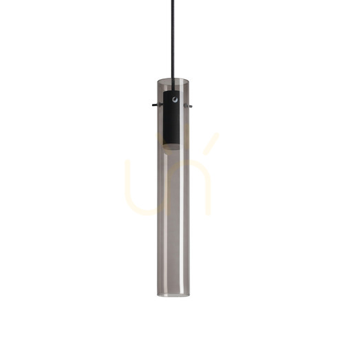 Jelölje be Függőlámpa Ideallux FLAM 321042 füstszínű üveg króm LED 10W 6 cm