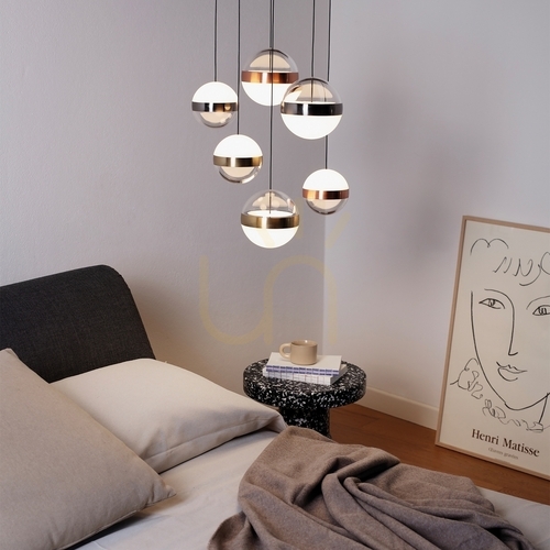 Jelölje be Függőlámpa Ideallux Galaxy SP3 fehér LED 29W 25 cm 342993