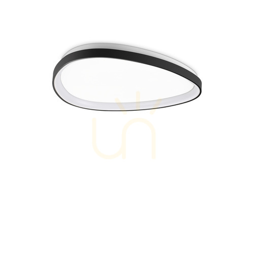 Jelölje be Plafon Ideallux GEMINI 341477 fekete LED mennyezeti lámpa 61 cm 30W 2700K