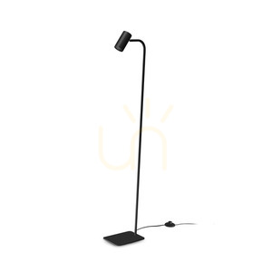 Állólámpa Ideallux GINGER fekete fém GU10 1x28W 122 cm 326658 small 2
