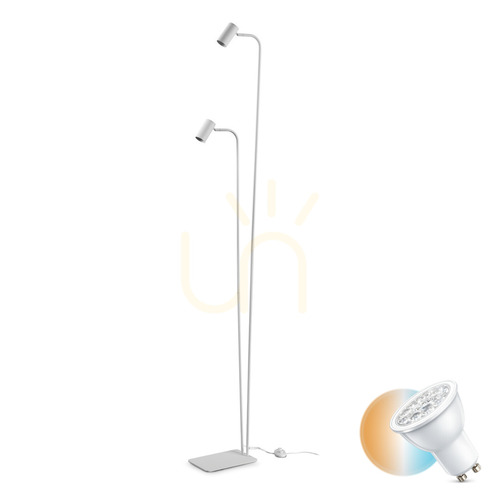 Jelölje be Állólámpa Ideallux GINGER PT2 fehér 2xGU10 345314