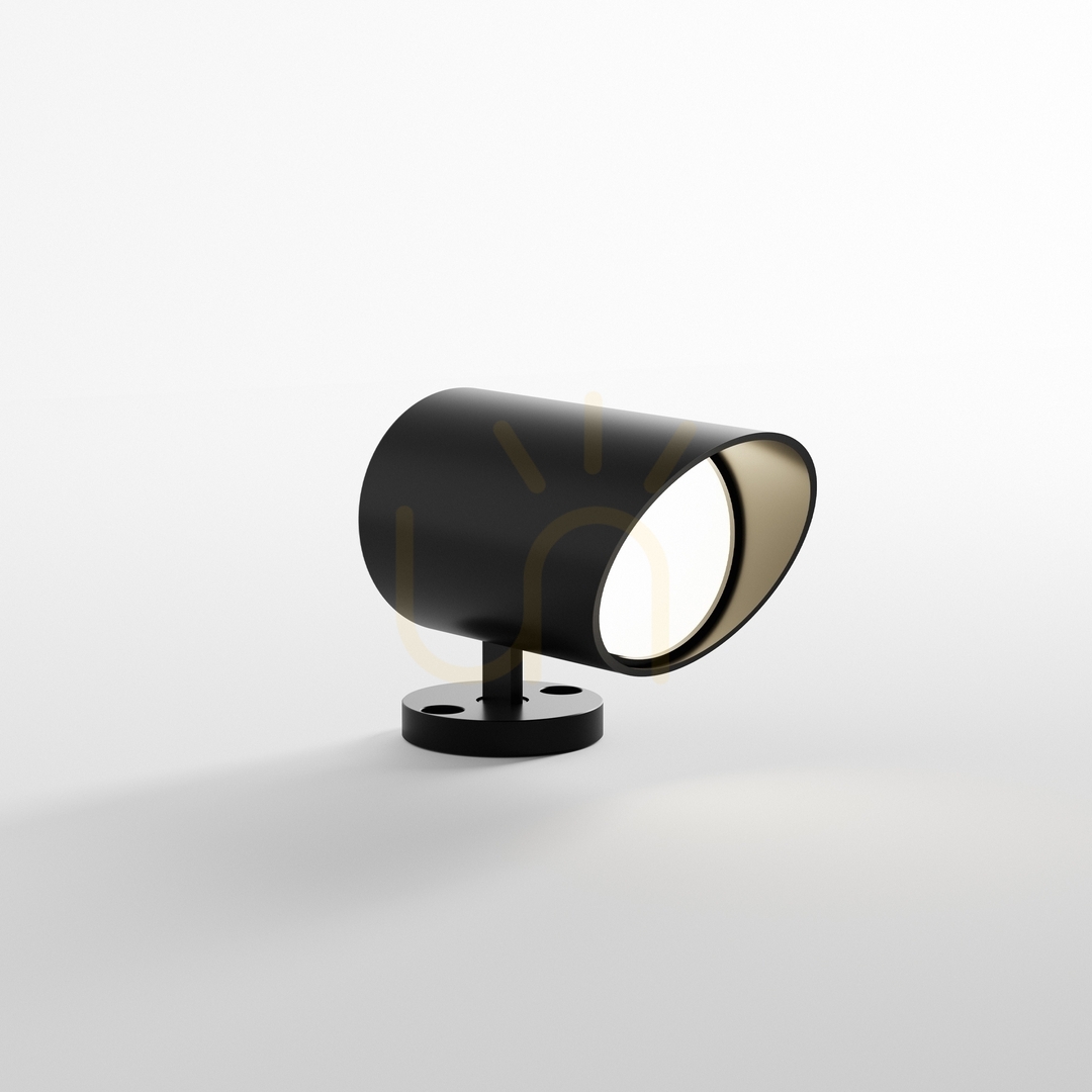 Kilátás Spotlámpa Ideallux KOALA fekete LED 7W 331386 Spotlámpa Ideallux KOALA fekete LED 7W 331386