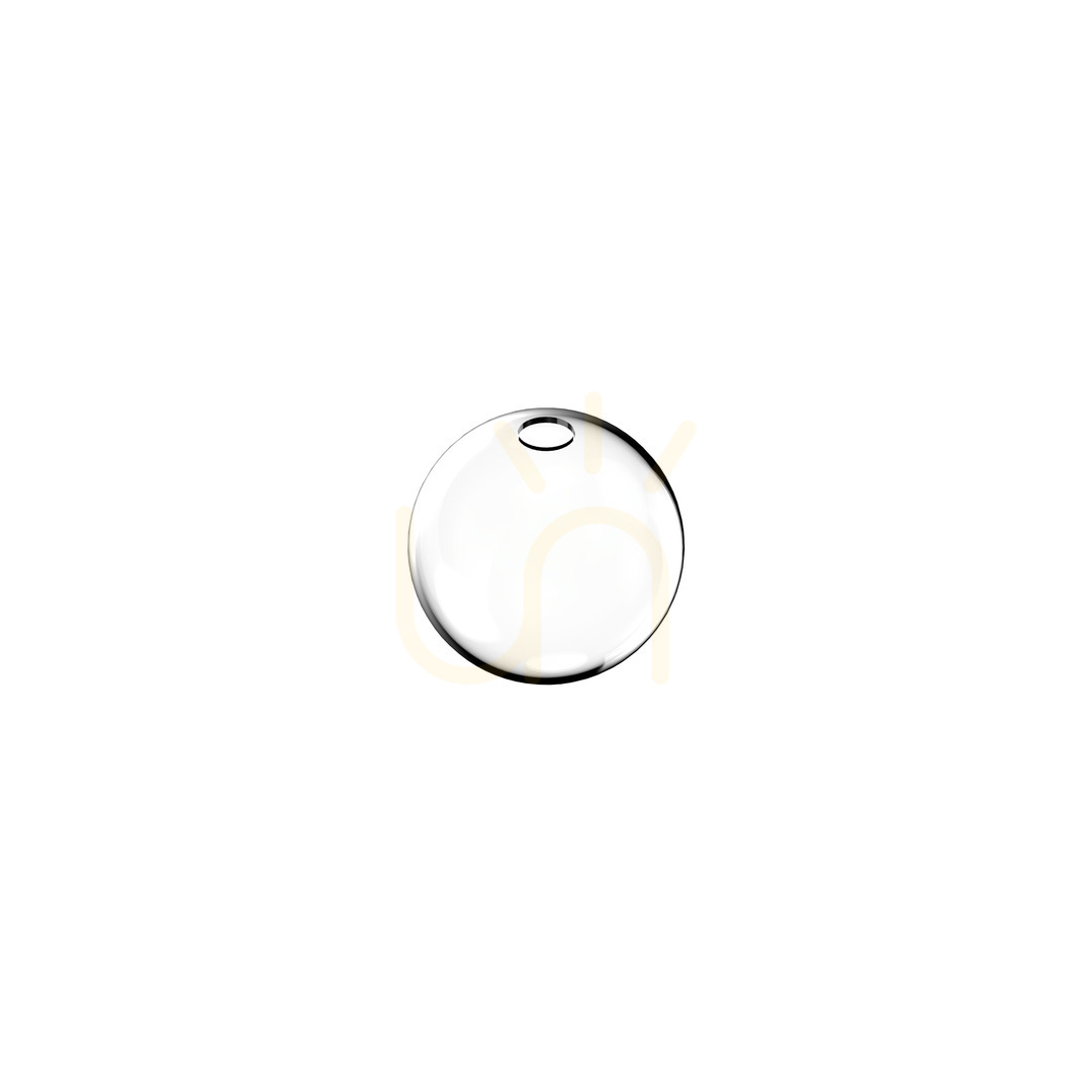 Glass Shade Ideallux MAPA MINI Transparent D10 cm 289878