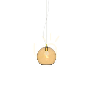 Függőlámpa Ideallux NEMO SP1 D20 AMBRA sárgaréz üveg E27 339047 0 Függőlámpa Ideallux NEMO SP1 D20 AMBRA sárgaréz üveg E27 339047 small 0