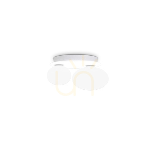 Jelölje be Plafon lámpa Ideallux NINFEA AP2 BIANCO fehér G9 2x4W 327716