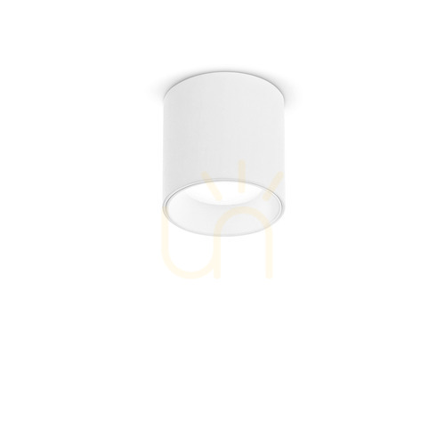 Jelölje be Plafon lámpa Ideallux NITRO 342788 kerek LED 4W 2700K ezüst 4,2 cm