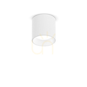 Plafon lámpa Ideallux NITRO 342788 kerek LED 4W 2700K ezüst 4,2 cm small 0