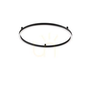Plafon lámpa Ideallux Oracle Slim 341903 fekete LED 29W 50 cm 4000K small 0