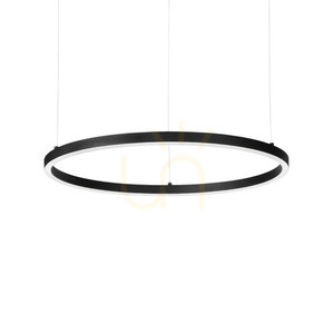 Függőlámpa Ideallux Oracle Slim fekete 90 cm LED 42W 4000K DALI 342122 small 0