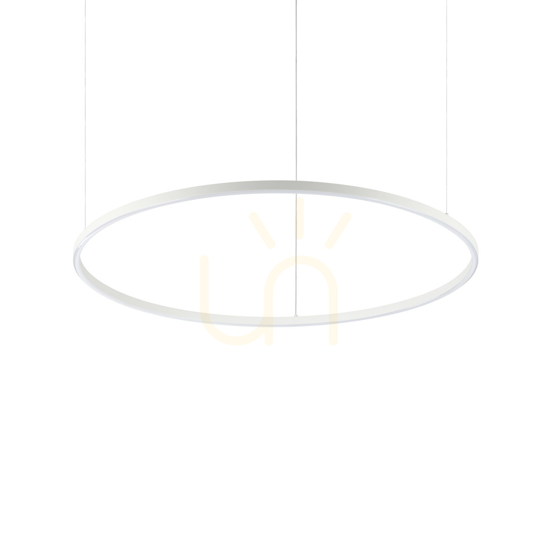 Jelölje be Függőlámpa Ideallux ORACLE SLIM fehér 90 cm 42W 4000K DALI 342139 Függőlámpa Ideallux ORACLE SLIM fehér 90 cm 42W 4000K DALI 342139