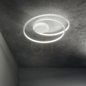 Plafon lámpa Ideallux OZ 342320 fekete LED 47W 4000K 60 cm 1 Plafon lámpa Ideallux OZ 342320 fekete LED 47W 4000K 60 cm small 1