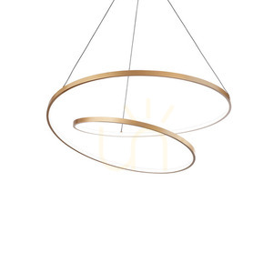 Függőlámpa Ideallux OZ 342399 LED 47W 4000K D60 sárgaréz small 0