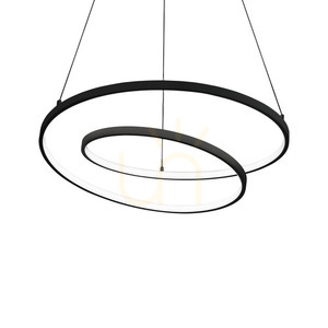 Függőlámpa Ideallux OZ fekete LED 80 cm 52W 2700K 342412 small 0