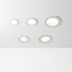 Süllyesztett lámpatest Ideallux QUARK fekete 2,8W 3000K 305844 small 1