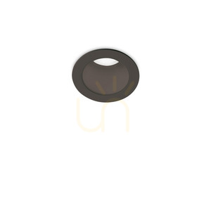 Süllyesztett lámpatest Ideallux QUARK fekete 2,8W 3000K 305844 small 0