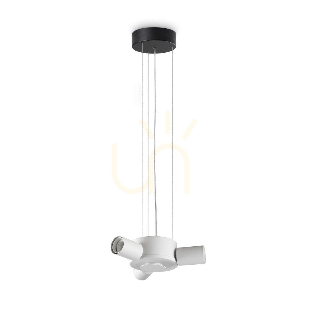 Jelölje be Függeszték Ideallux SET UP MSP3 NERO fekete 3xE27 348216 Függeszték Ideallux SET UP MSP3 NERO fekete 3xE27 348216