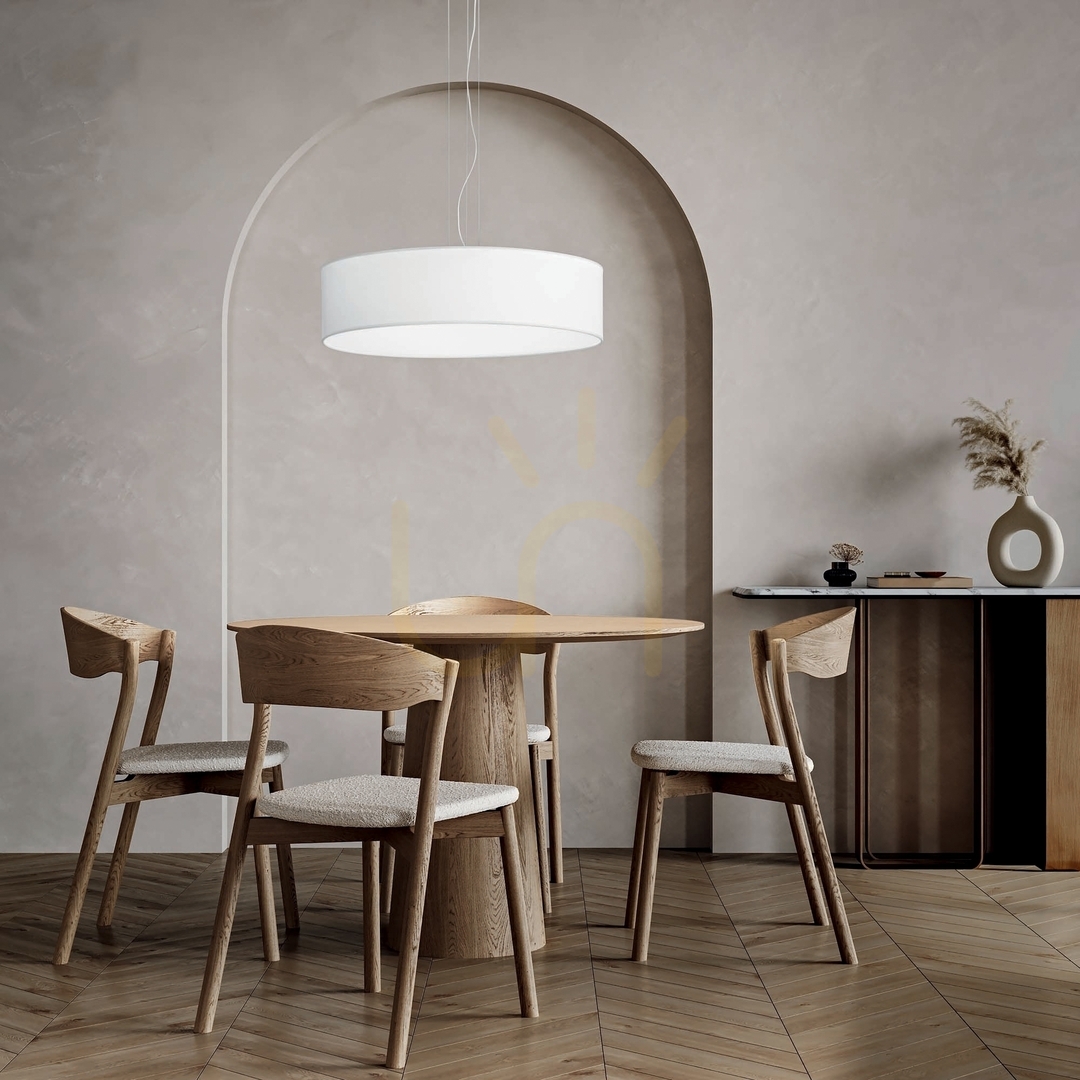 Kilátás Lámpabúra Ideallux SET UP Slim bézs szövet 45 cm 345970 Lámpabúra Ideallux SET UP Slim bézs szövet 45 cm 345970