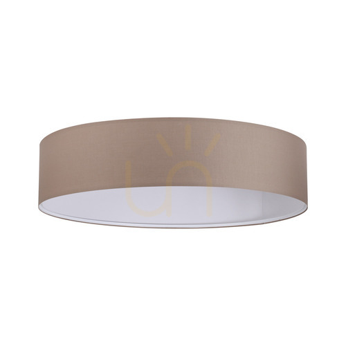 Jelölje be Lámpabúra Ideallux SET UP Slim tortora szövet D90xH18 cm 339283