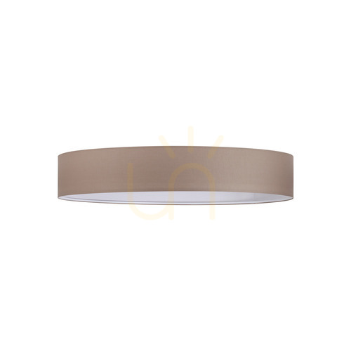 Jelölje be Lámpabúra Ideallux SET UP Ultra Slim tortora szövet D70 H9 cm 346168