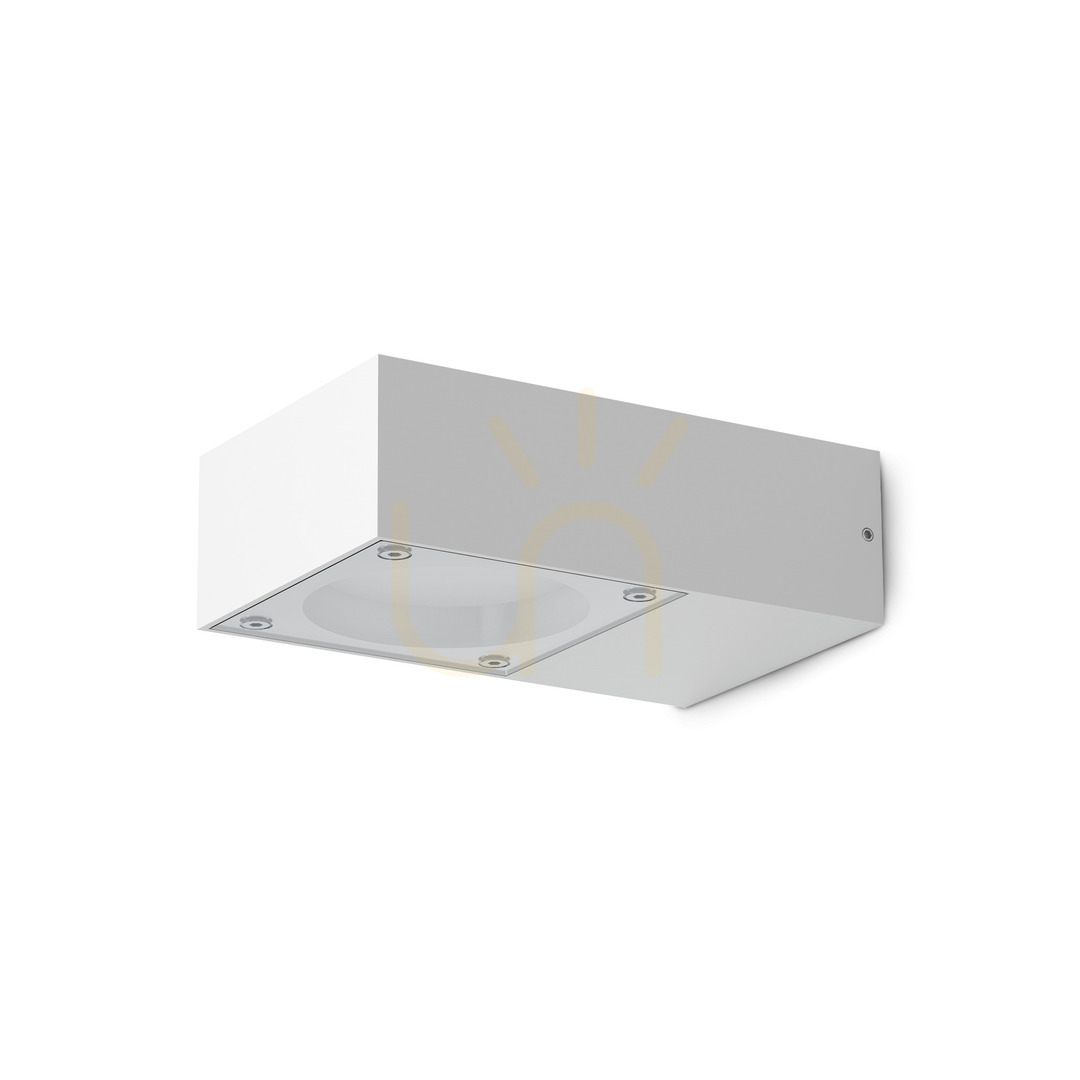 Jelölje be Kültéri fali lámpa Ideallux SIRIO AP1 BIANCO fehér GX53 9W 318226 Kültéri fali lámpa Ideallux SIRIO AP1 BIANCO fehér GX53 9W 318226