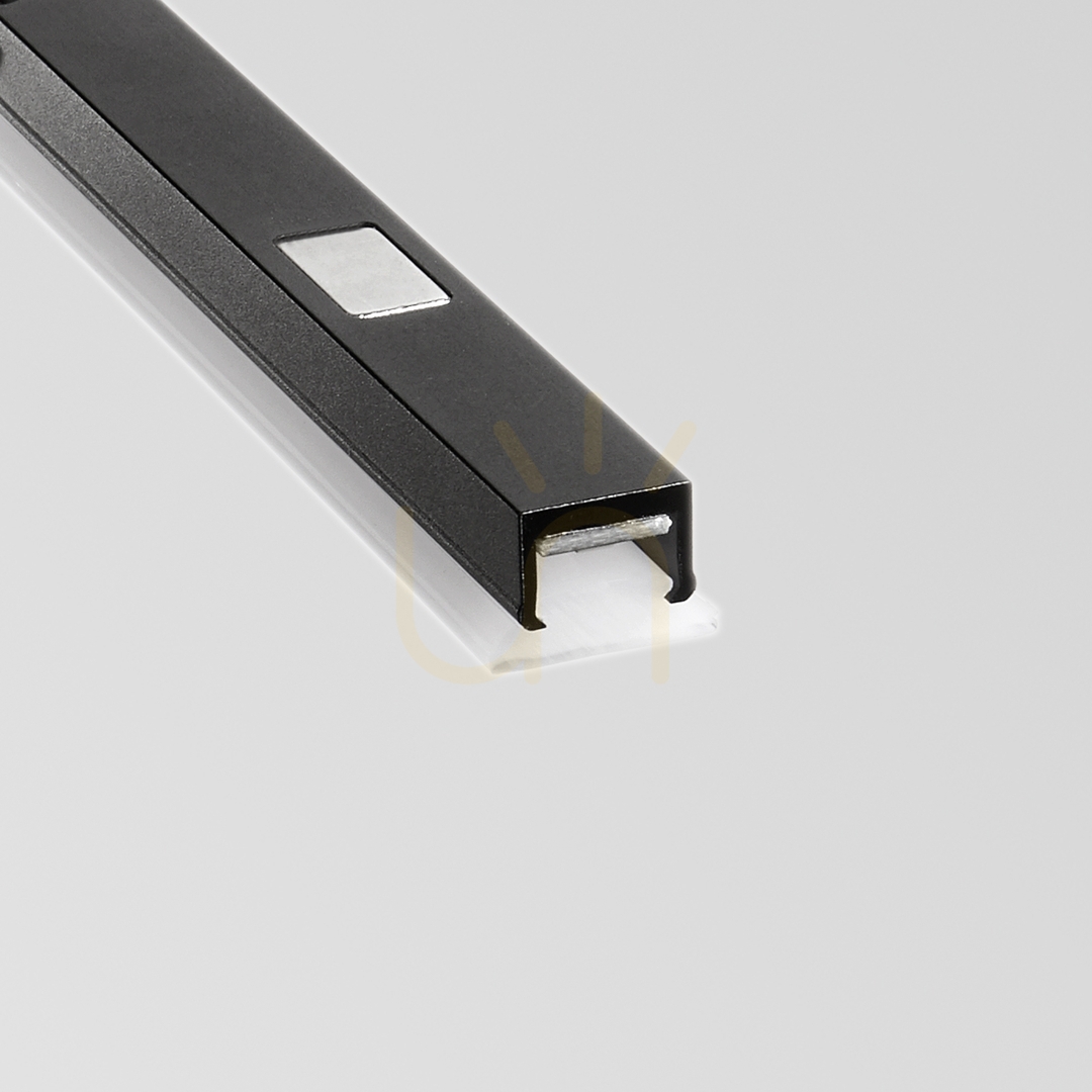 Előnézet Sínes lámpa Ideallux STICK WIDE 345086 fekete 6W 2700K 30 cm Sínes lámpa Ideallux STICK WIDE 345086 fekete 6W 2700K 30 cm