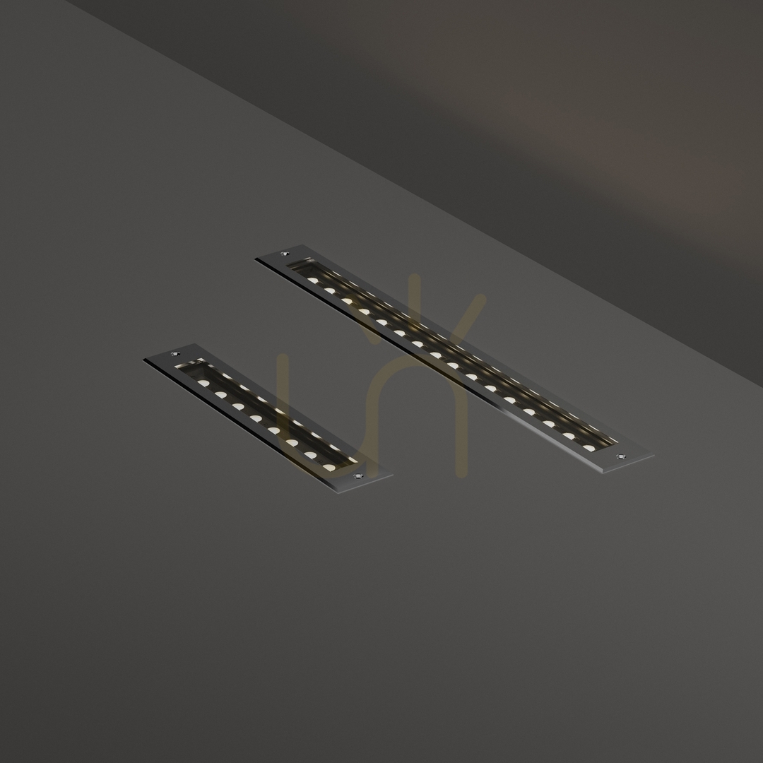 Kilátás Süllyesztett lámpatest Ideallux THOR 351278 LED 10W 3000K fekete 31 cm Süllyesztett lámpatest Ideallux THOR 351278 LED 10W 3000K fekete 31 cm