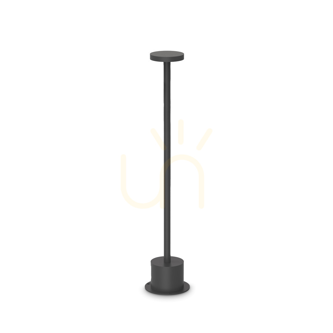 Jelölje be Kültéri állólámpa Ideallux TOFFEE fekete alumínium LED 8W 50 cm 347790 Kültéri állólámpa Ideallux TOFFEE fekete alumínium LED 8W 50 cm 347790