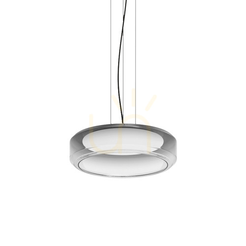 Jelölje be Függőlámpa Ideallux TOPICO 333045 D45 fekete üveg LED 28W 45 cm