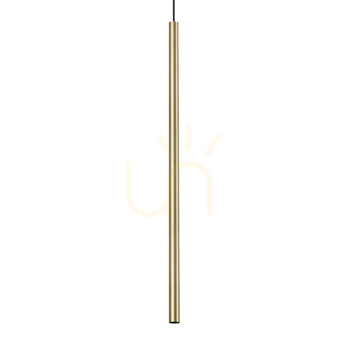 Jelölje be Függőlámpa Ideallux Look Ultrathin sárgaréz 6 cm LED 11,5W 339733