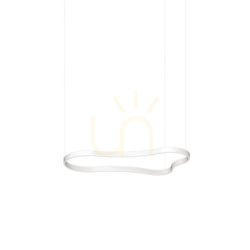Jelölje be Függőlámpa Ideallux Waves-2 SP Bianco fehér LED 45W 345260