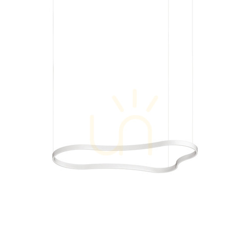 Jelölje be Függőlámpa Ideallux Waves-3 SP Bianco fehér LED 54W 345291