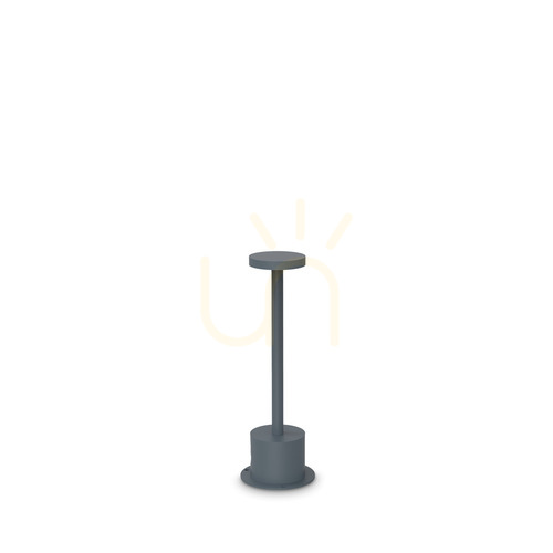 Jelölje be Kültéri állólámpa Ideallux TOFFEE 347745 antracit LED 8W 25 cm