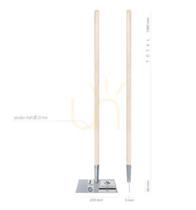 Prosperplast ICE2 acél jégvágó, 25 cm small 1