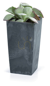Prosperplast Urbi Square Beton Effect virágcserép betonhatással, 2 l small 2