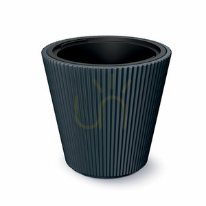 Prosperplast Milly antracit virágcserép 50 l, Ø 46,7 cm DBMI470-S433 small 0