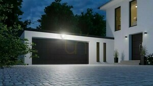 Steinel XLED Protect PIR 14.3W 3000K 1642lm IP54 IK03 230V antracit / műanyag reflektor érzékelővel small 4