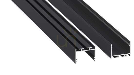 LED profil LUMINES typ alba Rock Anthracite lakovaný 1 m