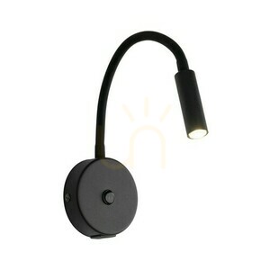 Lagos Fekete fali lámpa 1 Usb small 4