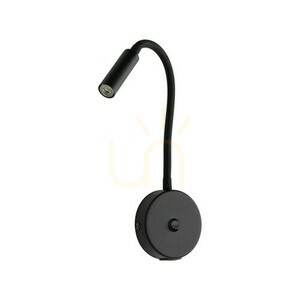 Lagos Fekete fali lámpa 1 Usb small 6
