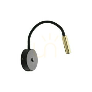 Lagos Fekete/arany fali lámpa 1 Usb small 5