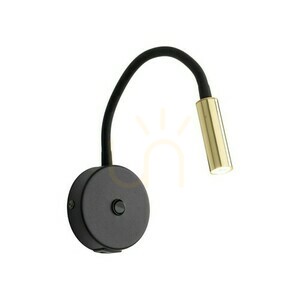 Lagos Fekete/arany fali lámpa 1 Usb small 6