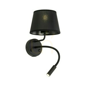 Maja Fekete fali lámpa 2 E27+ G9 + Usb small 6