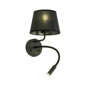 Maja Fekete fali lámpa 2 E27+ G9 + Usb small 7
